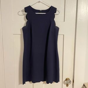 Scalloped J. Crew Dress